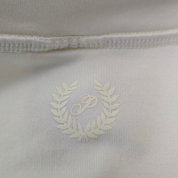 Victoria Secret Pink Cream Crop Pockets Pullover Athletic Women's Jacket XL - Picture 4 of 6